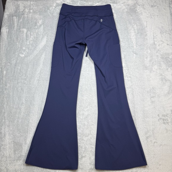 Figs High Waisted Navy Flare Seville Scrublegging Scrub Pant Large 1000042 - Picture 12 of 14
